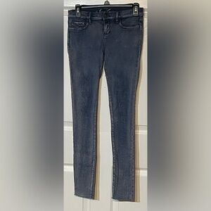 Juicy Couture Women’s Size S Skinny Jeans With Raw Hems
